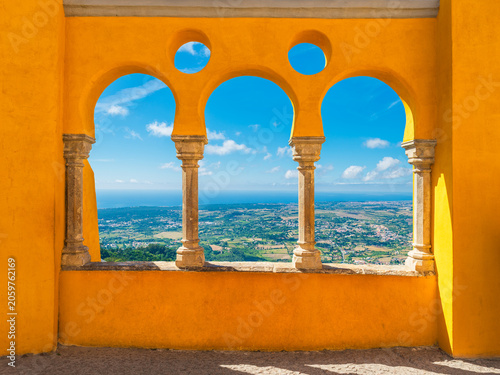 Pena National Palace in Sintra, Portugal