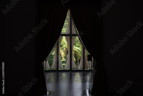 stained glass window