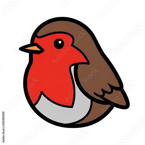 Cartoon red fox wearing a brown hat.