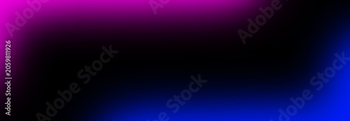 Abstract Gradient Backdrop Magenta Black Blue Soft Glow Modern Digital Backdrop