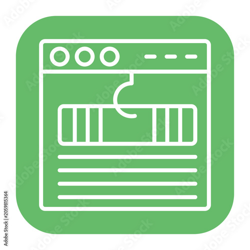 Foto Clickbait Vector Icon