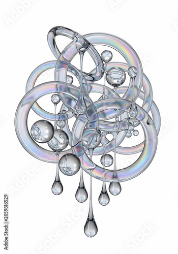Iridescent Liquid Links