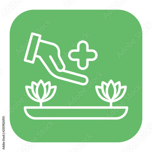 Obraz na plátně Mainstream Medicine Vector Icon