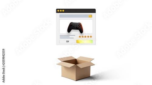 E-commerce gaming gear and electronics shopping sale