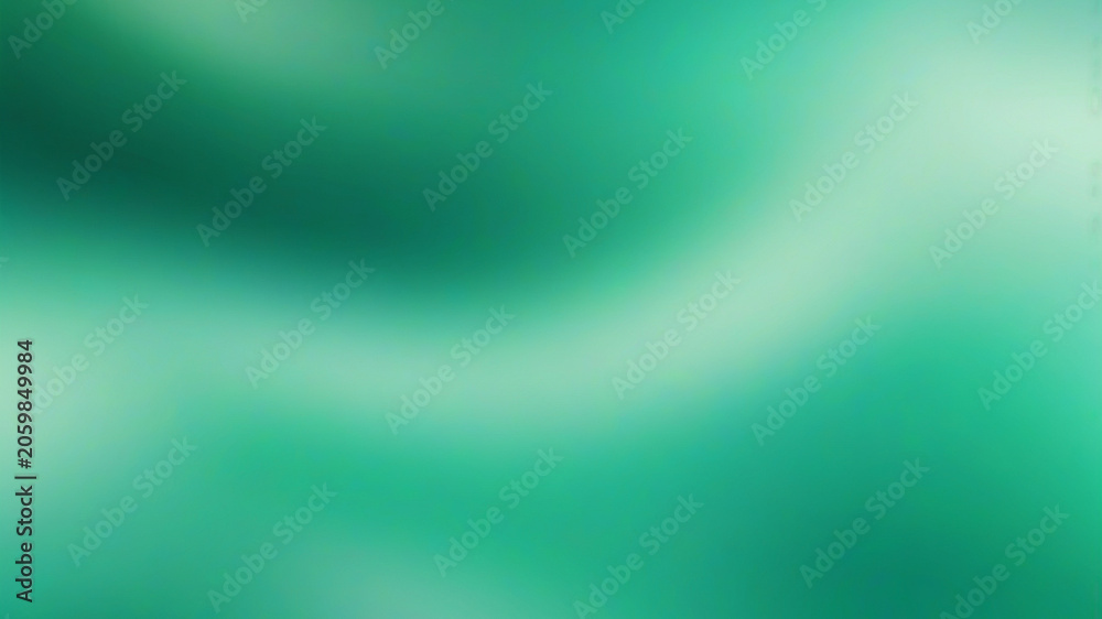 Fototapeta premium Teal Green Gradient Background Blur for Website and Banner