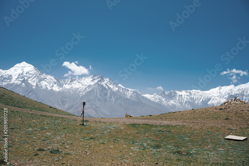 Gyu la Pass (approximately 4200m above the sea level)