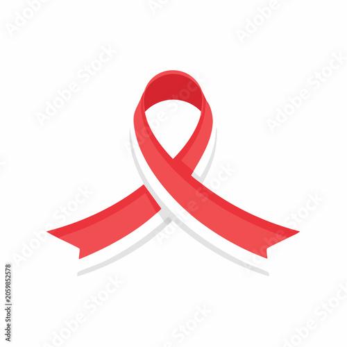 Red and White Ribbon