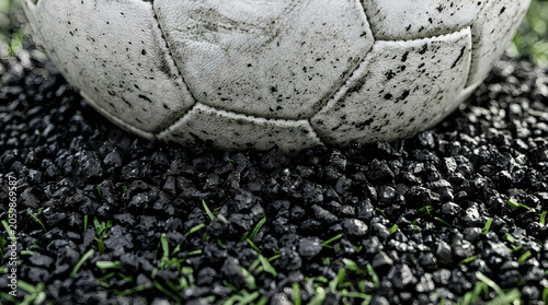 Premium quality professional soccer ball pitch layout outdoor for fitness perfect sports match visual advertising background design backdrop action football grass team on
