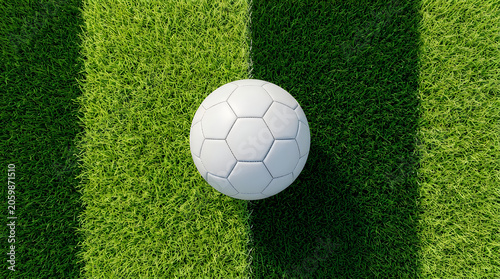 Premium quality professional soccer ball championship backdrop grass layout marketing media tournament design commercial athletic sports outdoor fitness for game art