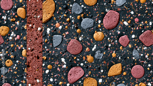 Rubber Flooring Seamless Texture