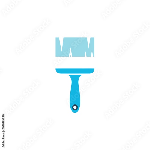 Paint brush icon displays a stylized flat illustration.