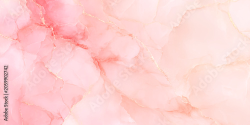 Pink marble texture background with high resolution for interior decoration, light pink marble ink abstract background, smudged soft flow liquid watercolor paint splash texture effect illustration,