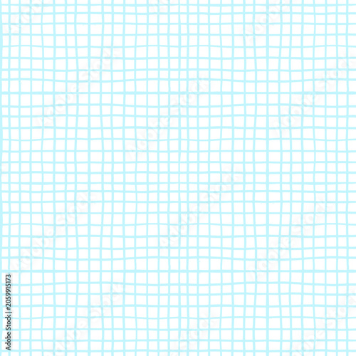 Pastel hand drawn grid pattern 