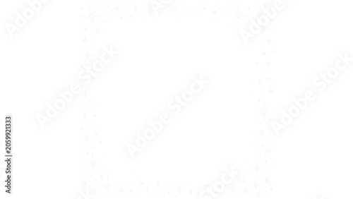 Star Sparkle Border Transparent Frame Overlay