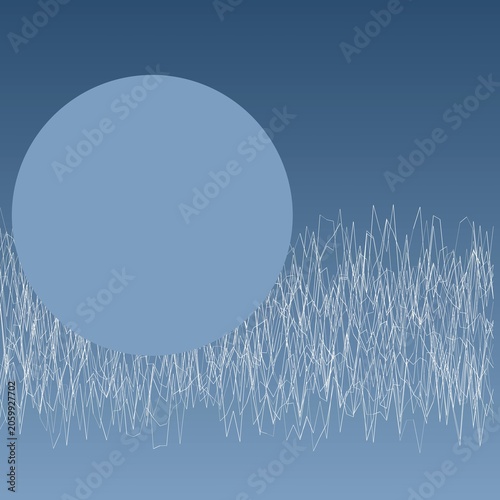 modern editorial abstract composition