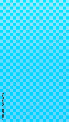 ブルーの背景イラスト 市松模様 格子柄