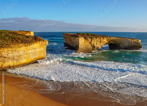 Canvas Print London Bridge, Great Ocean Road, Peterborough, Victoria, Australia