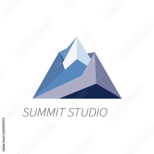 Summit Studio Logo – Creative Peak & Modern Brand Identity Design