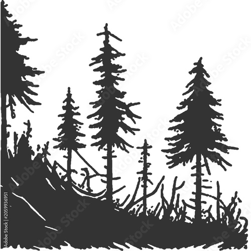 Konstfotografi On a Massive Scale Vintage Illustration Vector