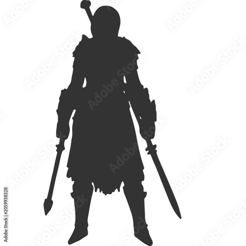 Slika na platnu Our Own Undoing Vintage Illustration Vector