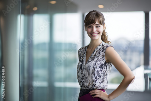 Classy female lawyer manager in corporate workspace, elegant businesswoman executive, ambitious leadership, polished boardroom teamwork