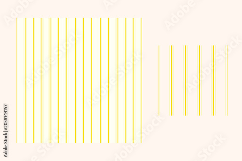 Yellow Minimalist Vertical Stripe Seamless Pattern Vector
