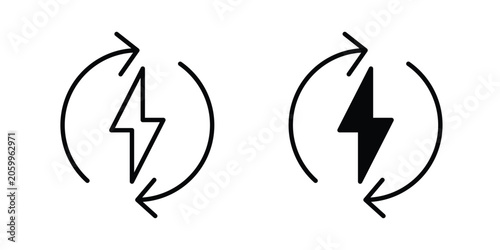 Alternative energy icon