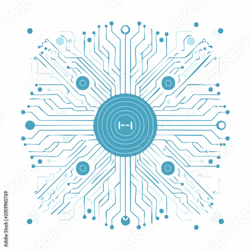 Abstract Circuit Board Design