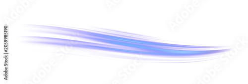 Blue Purple Horizontal Speed Lines With Futuristic Light Streak Effect