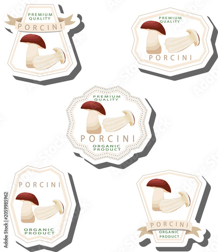 Sweet juicy tasty natural eco product mushroom