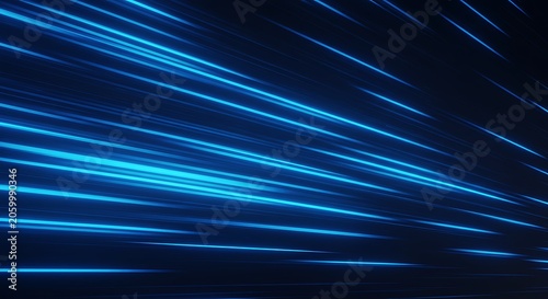 Neon Velocity: Abstract 3D Render