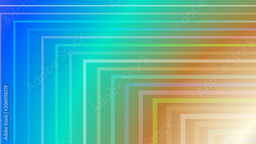 Colorful abstract gradient geometric pattern design illustration