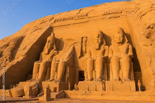 Egypt Abu Simbel Temple Facade