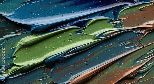 Close-up Weathered Rusty Metal Roof with Green Patina Texture