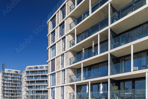 New Dutch contemporary apartment buildings in Zutphen, The Netherlands