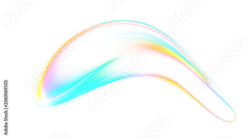Transparent png overlay of vibrant blue crystal light prism with rainbow spectrum flare effect and glowing magical abstract design element holographic glow refraction goggles glistering