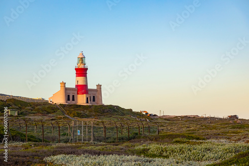 Lighthouse at Cape Agulhas South Africa
