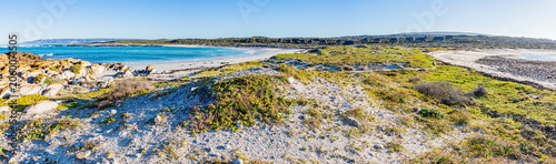 Scenic views of stunning coastline around Cape Agulhas