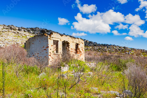 Canvastavla Ruins of Red Hill Colonial farm Settlement, Cape Town