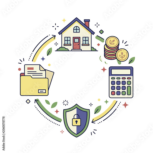 Financial planning for home ownership costs.