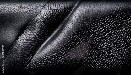 black leather texture