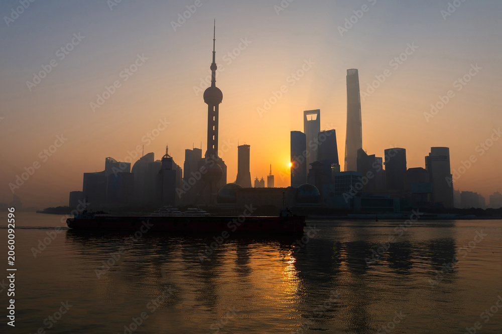 Fototapeta premium Shanghai city