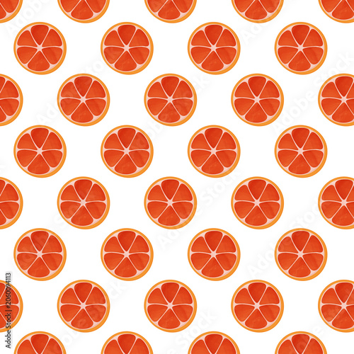 orange seamless pattern