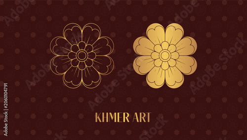 Khmer Art, Kbach Khmer, Khmer Ornament