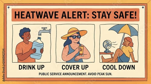 Public Service Announcement on Staying Safe in the Sun