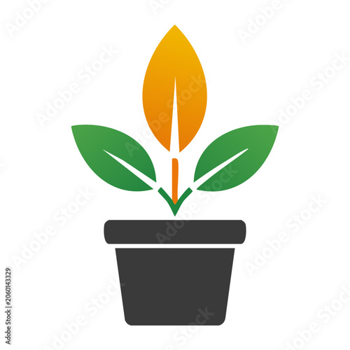 Flat design map pin icon
