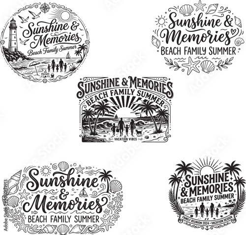 Sunshine & Memories Beach Family Summer