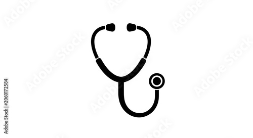 Foto Stethoscope serves as a essential diagnostic tool for healthcare professionals to monitor vital signs, symbolizing medical expertise and the commitment to patient wellness in clinical environments