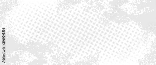 Cuadro en lienzo Dotted art retro sky pattern on old paper background