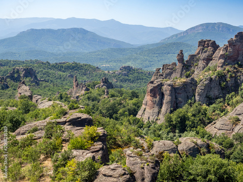 Belogradchik boulders in north eastern of Bulgaria